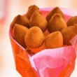 Buquê de coxinhas é vendido como opção para presente do Dia dos Namorados