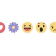 reações facebook