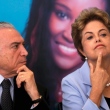 Michel Temer e Dilma Rousseff