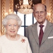 Rainha Elizabeth II e príncipe Philip