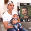 Namorada de Cristiano Ronaldo compartilha foto do jogador com todos os filhos reunidos