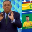 Você não pode deixar de ver: vídeo de Galvão escalando sua seleção dos sonhos só com Neymar viraliza