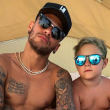 Neymar e Davi Lucca