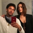 O jogador Neymar e a atriz Bruna Marquezine