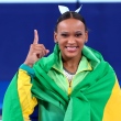 Rebeca Andrade, ouro no salto
