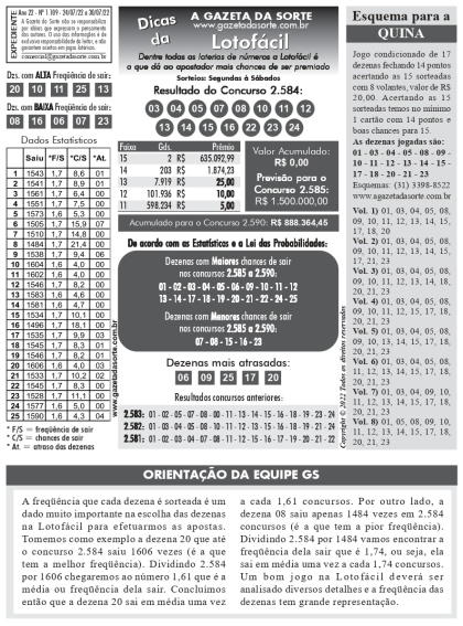 Como Jogar na Lotofacil Dicas