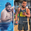 Antes x Depois de Danilo: homem lutou por quatro anos contra a obesidade