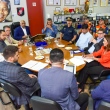 Reunião que aconteceu na parte da manhã desta quarta-feira (21) no gabinete do prefeito de Goiânia, 